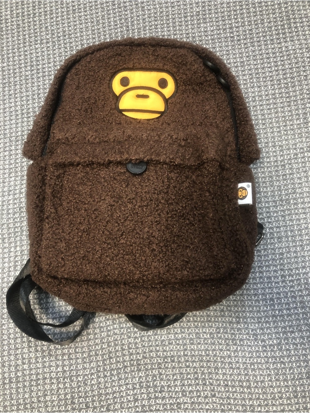 Bape BABY MILO Mini Fur Backpack